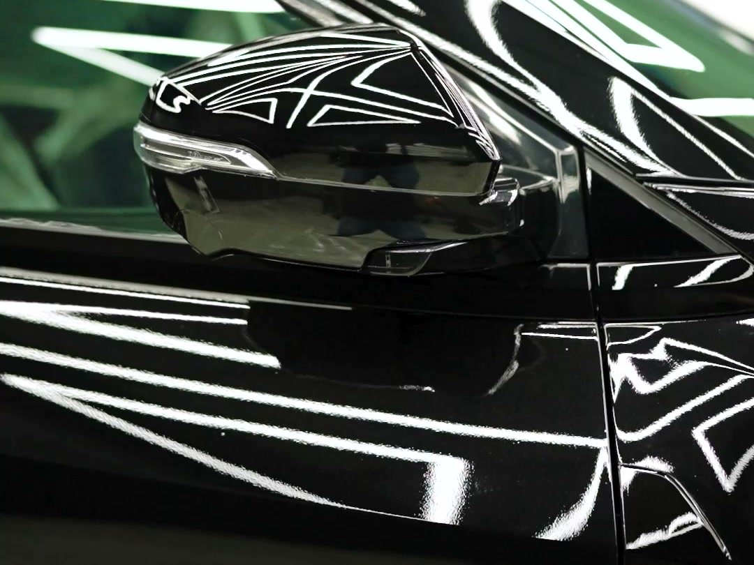 Mahindra XEV 9e after full body paint protection film.